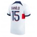 Günstige Paris Saint-Germain Danilo Pereira #15 Auswärts Fussballtrikot 2023-24 Kurzarm